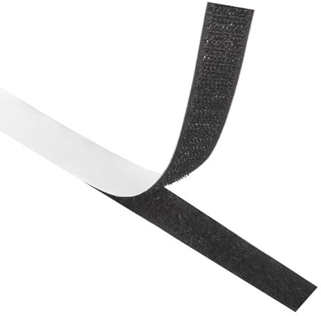 XIKAYA nastro biadesivo 8M, 20 mm，strappo adesivo forte ，adesivo forte per tessuto，per incollare tende, tappeti, tessuti, zanzariere, cornici per foto, fai da te (8 m/rotolo, 2 rotoli)