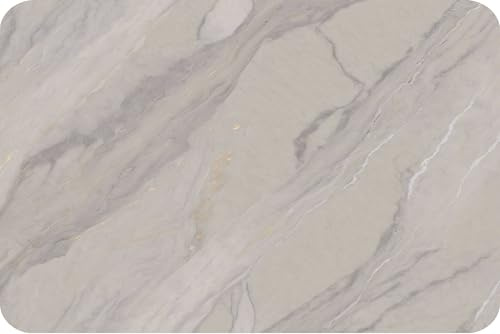 Marble - Glass Worktop Saver/Protector - by Pearl Glass (Grey, 60 x 40cm Extra Large)