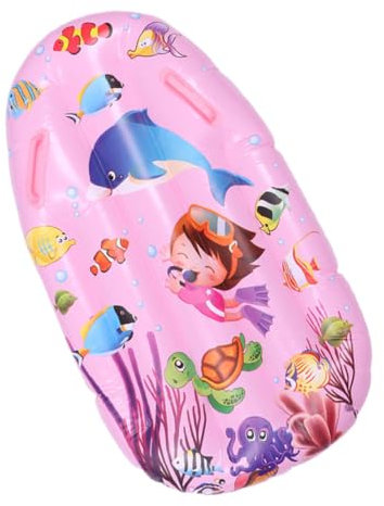 Vaguelly 1stück Aufblasbares Surfbrett Für Junge Mädchen Farbenfrohes Schwimmspielzeug Mit Handgriffen Zum Üben Von Schwimmtechniken Für Mehr Im Wasser
