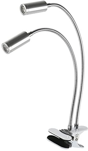 Microscope Observation Dual LED Gooseneck Lights Desk Lamp 5v Eye Protection Table Lamp With Computer Powerbank