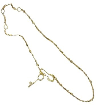 Cadena de cintura retro con cuentas para mujeres y hombres, decoración perfecta para uso diario y trajes de fiesta, accesorio tradicional de cinturón de moda