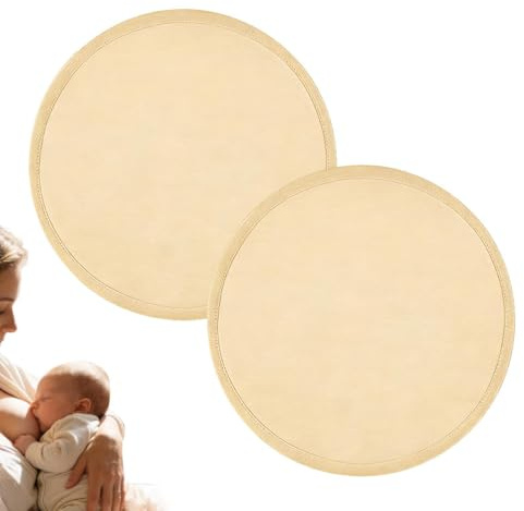 Coppette Assorbilatte Riutilizzabili, Coperture Per Allattamento A Prova Di Perdite Da 24 Cm, Coppetta Relax Per Il Sonno | Tessuto In TPU Lavorato A Maglia In Velluto, Protezione Per Capezzoli Premam