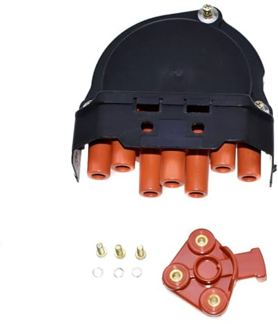 Verteilerkappe Passend für BMW E23 E24 E28 E30 E31 E32 E34 2.5L 5.0L 5.4L 5.6L 1982–2001. Autoverteilerkappe/Rotor Zünd und Heizsystem