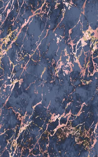Bitcoin Cryptocurrency & Digital Assets: Blue Pink Marble Recovery Phrase Offline Security Password Notebook Ledger: Organized Index System With Tabs Dotted Logbook Journal: 5” x 8” 110 Pages