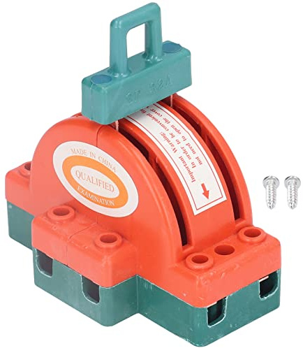 Fafeicy 2P Knife Switch, 32A 2 Pole Double Throw Disconnect Knife Switch, Firm Connection Electrical Knife Switch for Industrial Enterprises, Household Appliances, Power Systems