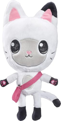 Schmidt Spiele Gabby Katze 42785 Gabby's Dollhouse, Panda Pfötchen, Plüschfigur, 28 cm, normal, Schwarz, Weiß