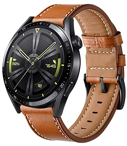 Huawei Watch gt 3 Pro 46 mm, 2 Pro/GT 2e, sport, elegant, klassiskt läderarmband