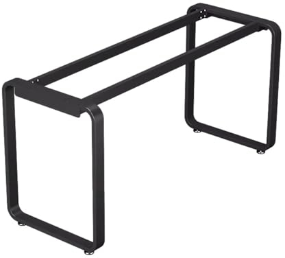 JCWGLY Möbelfüße Moderne Tischbeine Aus Metall, Hochbelastbare Möbel-Schreibtischbeine Für Computertisch, Esstisch Und Couchtisch, Mit Verstellbaren Fußpolstern (Size : 137x75cm/53.93x29.52in)