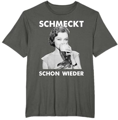 SCHMECKT SCHON WIEDER X Bierstiefel Vintage Retro Bier T-Shirt