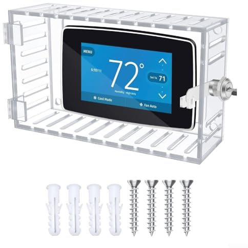 Thermostat for PROTECTION Lock Box with Key for Enhanced Security in Your Home