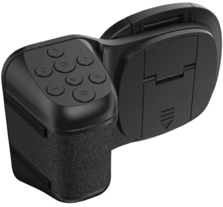 Kueohse Téléphone Bluetooth portable Sefile Stick Stabilisateur Vlog Selfie Lumière de remplissage Accessoires de photographie Noir