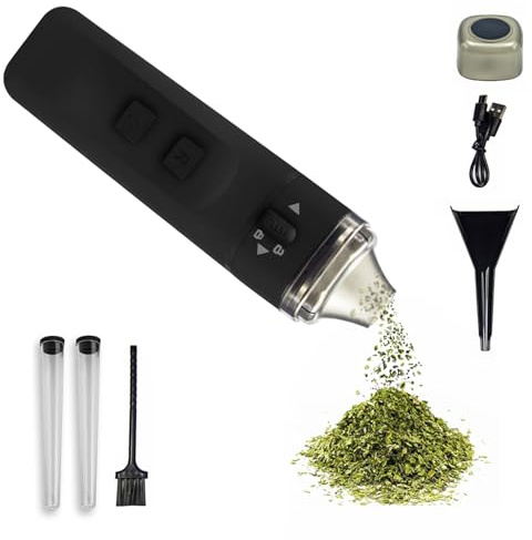 Elektrische Grinder, Tragbare Handstauben Mit Wiederaufladbar Und Leicht Zu Reinigen,Elektrische MüHle FüR GewüRze Und Verschiedene Pflanzen Und Blumen Usw