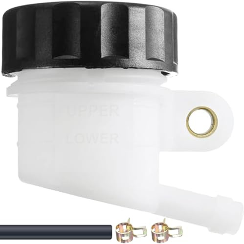 ZAMDOE Depósito de Aceite Universal para Cilindro Maestro de Freno Trasero de Motocicleta, depósito de Aceite para Motocicleta de 50 CC, 90 CC, 110 CC y 125 CC, ATV, Dirt Pit Bike