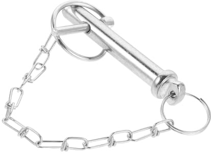 Parliky Pin di Sicurezza per Assale Rimorchio con Catena Accessorio Fermo per Jack Rimorchio Metallo Resistente Tutto per Supporto e Riparazioni Trattori