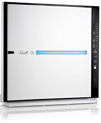 Rabbit Air MinusA2 SPA-780N - Purificador de aire HEPA, defensa contra gérmenes, color blanco