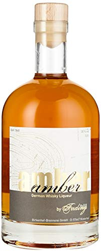 BIRKENHOF Brennerei | Amber - German Whisky Liqueur | (1 x 0,5l ) - 30 % vol.
