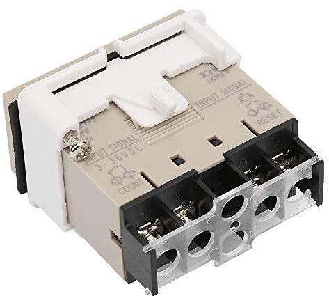 Contatore Digitale DC 3-36V LCD Display a 8 Cifre Contatore Elettronico Totalizzatore Digitale con Mostratore LED H7EC-NV