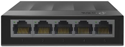 TP-Link Interruttore di rete desktop LS1005G 10/100Mbps Nero
