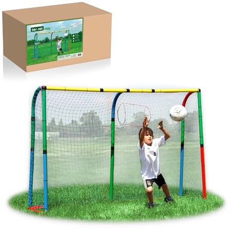 Quadro Torset – Erweiterungs-Set mit Netz für Kinder zum BAU eines Fußballtors 5 Größen, Handball-/Hockeytor, Indoor/Outdoor, Made in Germany