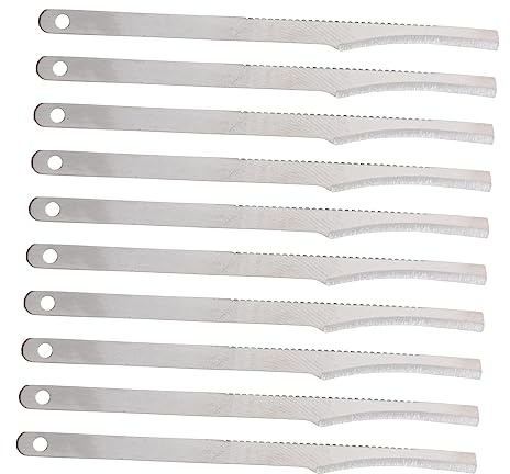 10 Stück Edelstahl Hornhautentferner für Fuß und Handpflege | Multifunktionales, Tragbares Pediküre Werkzeug, Silberfarben, Leicht, für Präzise Anwendung an Zehen und Haut