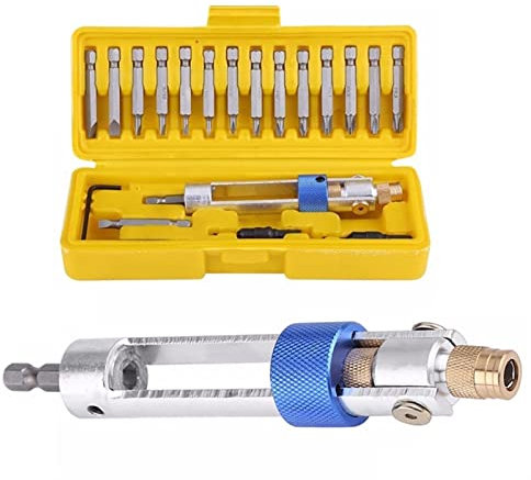Samnuerly Screwdriver Set Precision Drill Screwdriver Holder 20 in 1 Destornillador Multi-Hex Bit Kit Insulated Hand Tools
