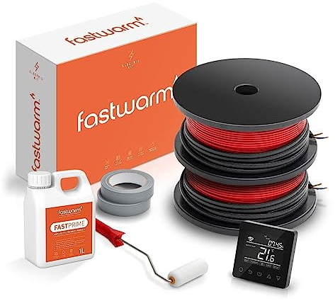 Fastwarm 100W Electric Underfloor Heating Cable Kit
