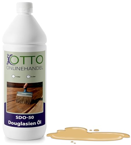 Douglasien Öl (5 Liter) für Douglasie Terrassendielen | Holz Pflegeöl für Innen & Außen | SDO-50