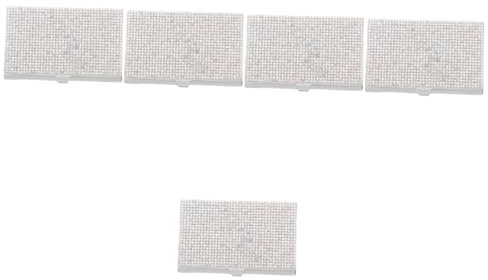 STOBOK 5stücke Portable Visitenkartenbox Mit Strass Große Kapazität Praktischer Kartenorganizer Für Büro Und Alltag Silberner Kartenhalter Für Damen Und Herren