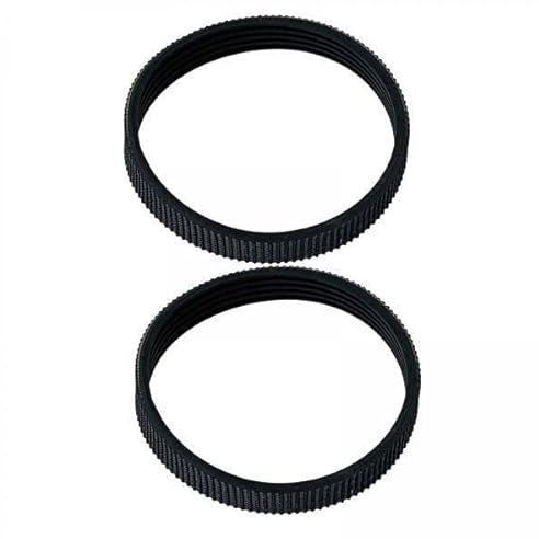 Fonowx Courroie D'entraînement de Remplacement pour Raboteuse électrique 82mm, 4x2 Pièces, Accessoires D'outils de Menuiserie Compacts Résistants à L'usure