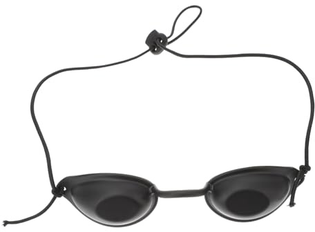 CONGARTENO Ipl Eyepatch Noir Rigide Protection Uv Pour Patients Thérapie Lumière Pulsée Ipl Led Cosmétiques