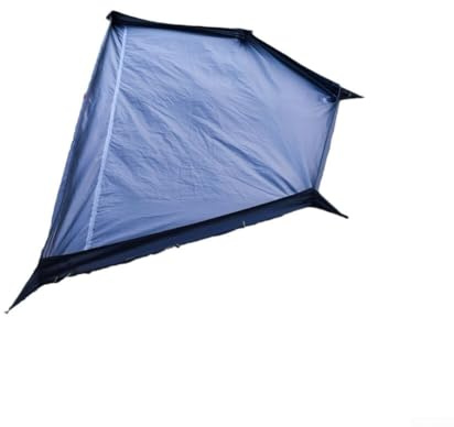 Lightweight Hot Tent With Stove Jack, 2-4 Person Waterproof Wind-Resistant 4 Season Backpacking Tent For Hiking Hunting Fishing(Bathtub floor cloth Silver)