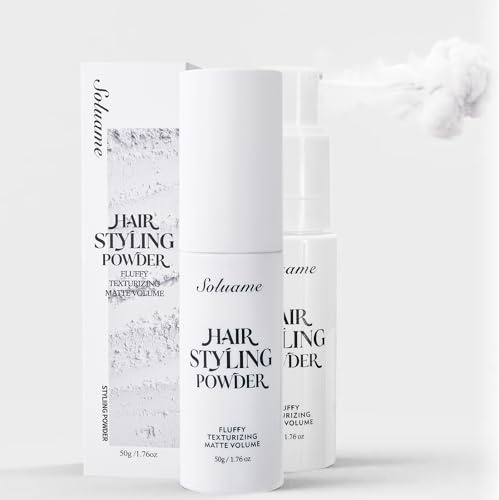 Hair Styling Powder Natural Volume-Boosting Powder Long-Lasting Hold Lightweight, Non-Greasy Formula No White Residue Matte Finish Suitable for all Hair Types