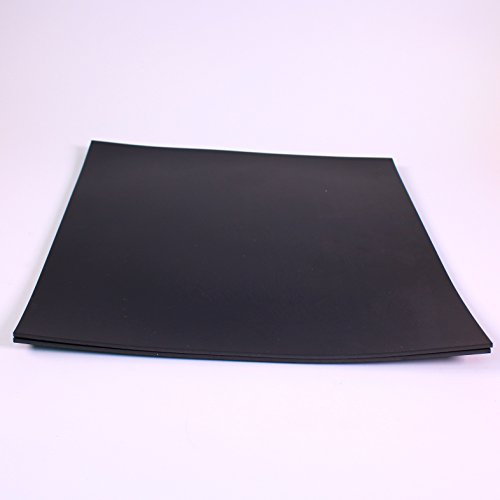 Grey Lino Printing Block for Art & Modelling 300mm x 300mm 2 Soft Flexible Linoleum Sheets by BCreative®