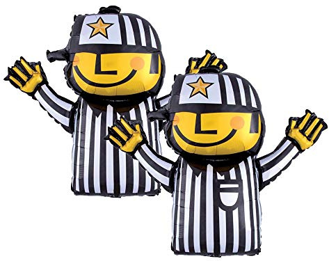 Set of 2 Sports Referee Jumbo 32 Foil Party Balloons by Anagram