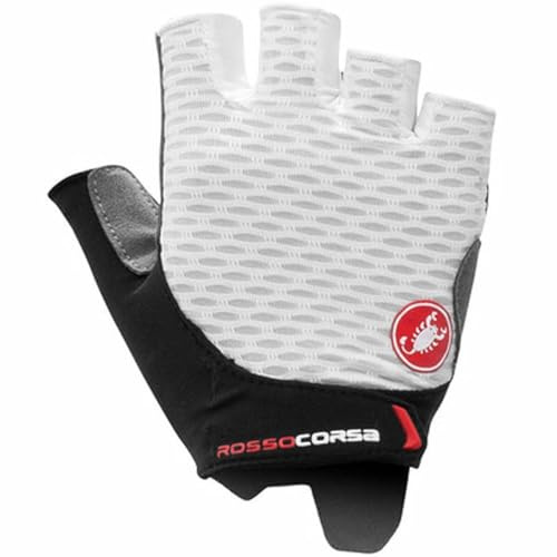 CASTELLI 4521061 Rosso Corsa 2 W Glove Women's Gloves White Black M