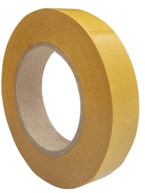 Klebeband doppelseitig dünn, handreißbar, stark klebend in Industriequalität, Universelles doppelseitiges Klebeband extra stark für fast alle Untergründe, Breite & Länge wählbar (30 mm x 50 m)