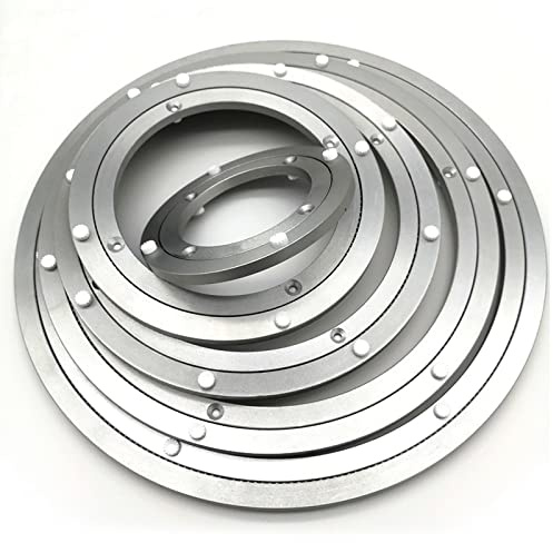 1 Stück Schwerlast Drehplatte Drehlager Drehscheibe Lazy Susan Tischplatte Tv Drehplatte 12 Zoll 20 Zoll 24 Zoll 32 Zoll, Drehplatte Aus Aluminium Für Esstisch TV Monitor ( Size : 14 inches (350mm) )