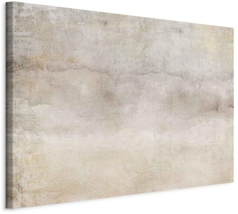 murando - Leinwandbild wie gemalt Betonoptik, 120x80 cm, 1-teilig, modern | Hochwertige Leinwand, sofort aufhängbar, ideal fürs Wohn- oder Schlafzimmer, wasserfest und lichtecht, langlebig, stilvoll