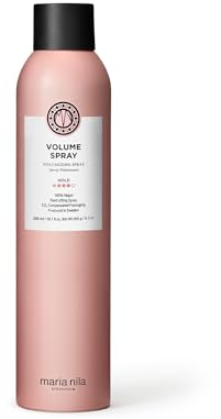 Maria Nila Volume Spray, 300 ml, Hold 4/5, Gives Volume & Natural Finish, Antioxidant Preserves Hair Color, 100% Vegan & Sulfate/Paraben free