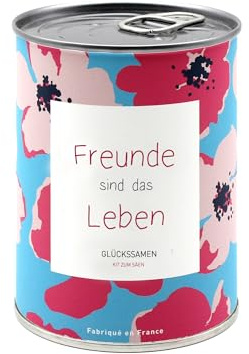 Geschenk-Anzuchtset mit personalisierter Nachricht - Geburtstagsgeschenk für Damen Herren, originelles Geschenk für Freunde Familie,für Feiern - Einfach zu verwenden - Blumen (Freundin)