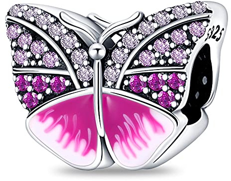 XWN Charms Abalorios Colgante para mujer, plata de ley 925, compatible con pulseras y collares Pandora, compatible con pulseras europeas para mujeres y niñas