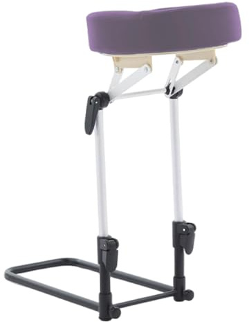 MagiDeal Massage Headrest for Bed Head Cradle and Face Rest Support Cushion Home Massage Kit Adjustable Height Massage Pillow for Home SPA,Taller-Purple
