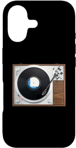 Custodia per iPhone 17 Giradischi per giradischi in vinile grammofono