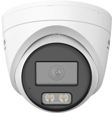 Hikvision Fotocamera di sicurezza IP Turret Value ColorVu 3.0 PoE 4 MP 2.8mm Esterno IP67 - DS-2CD1347G3H-LIU(2.8mm)