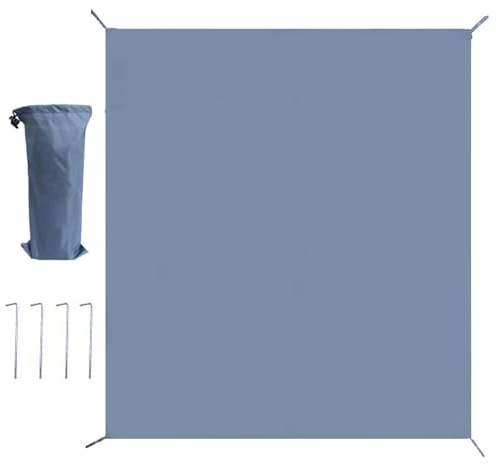Tappetino da campeggio per tende, tessuto Oxford impermeabile e ad asciugatura rapida, tappeto da campeggio per esterni con , per picnic all'aperto, ponte, prato, balcone, cortile, cortile