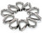 10 PCS 304 Acero inoxidable 8mm Cable Cuerda Cable dedales Tono