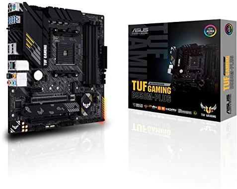 ASUS Scheda Madre TUF Gaming B550M-PLUS AMD B550 Socket AM4 Micro ATX DDR4-SDRAM