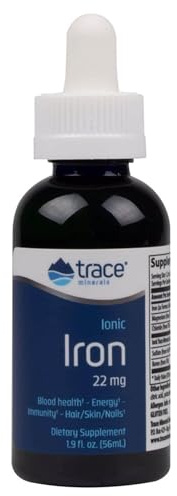 Trace Minerals, Ionic Iron (ionisches Eisen), 22mg, 59ml, Laborgeprüft, Glutenfrei, Sojafrei, Vegan, Ohne Gentechnik