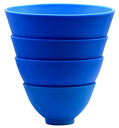 Bol mélangeur en caoutchouc souple, 11 x 6 cm, bol mélangeur en plâtre pour alginate dentaire léger, réutilisable, accessoire dentaire flexible, non collant