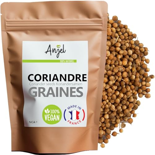 Graines de Coriandre Entières - Coriandre Graine Entière 100% Naturel - NCA (100)